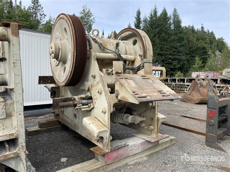 Metso Nordberg C100 42 32 Jaw Crusher In Mont Tremblant Quebec