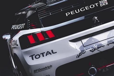 Peugeot Dkr Race Car Reveals Its Aggressive Bodywork Peugeot