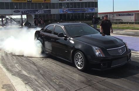 Video Fastest And Quickest Cadillac CTS V Is Now Running 9 40s Dragzine