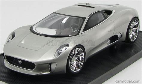 CENTURY DRAGON 18C-X75 Scale 1/18 | JAGUAR C-X75 CONCEPT CAR 2010 SILVER