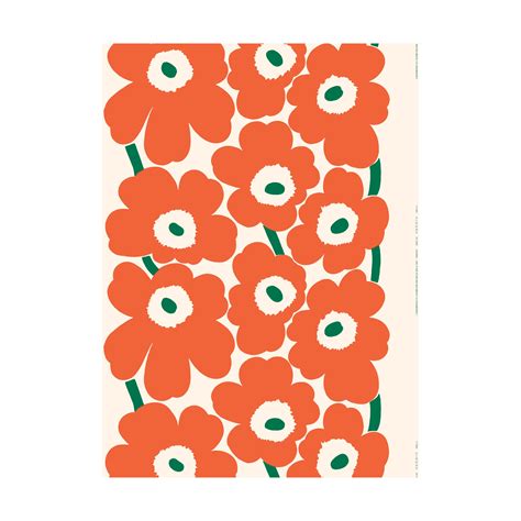 Unikko Outdoor Stoff Marimekko → Nordicnest De