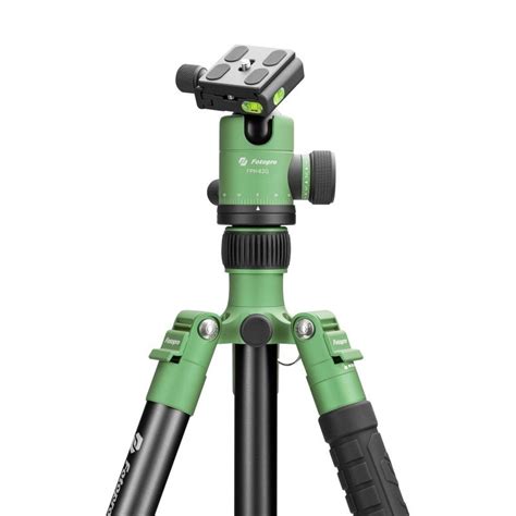 Fotopro X Go Predator Tripod With Fph Q Ball Head Green Fdirect