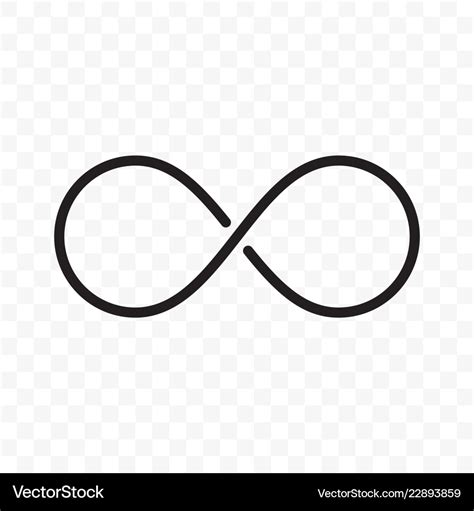 Infinity Symbol Loop Figure Icon Eternity Logo Vector Image, 44% OFF