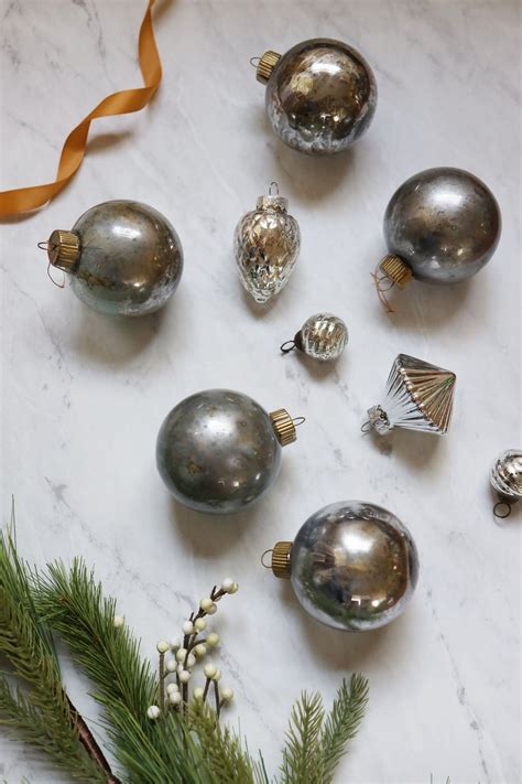 DIY Mercury Glass Ornaments Tutorial Hunker