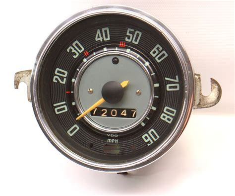 63 67 Vw Beetle Bug Speedometer Gauge Cluster Vintage Aircooled ~ 111 957 023 E Ebay