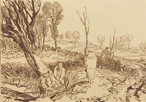 Hedging And Ditching Drawing By Joseph Mallord William Turner Pixels