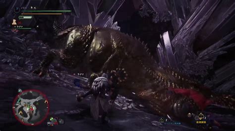 【mhw】 歴戦イビルジョー ランス 738 ソロ 龍結晶の地 脈打て、本能 Tempered Deviljho Lance Youtube