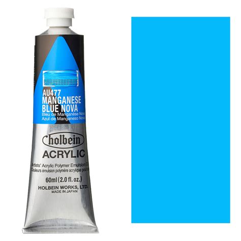 Holbein Acrylic Colors Heavy Body 60ml Manganese Blue Nova