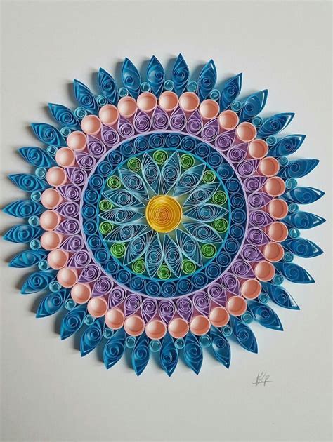 Quilling Paper Mandala Quilling Paper Mandala Seul Carambolage D