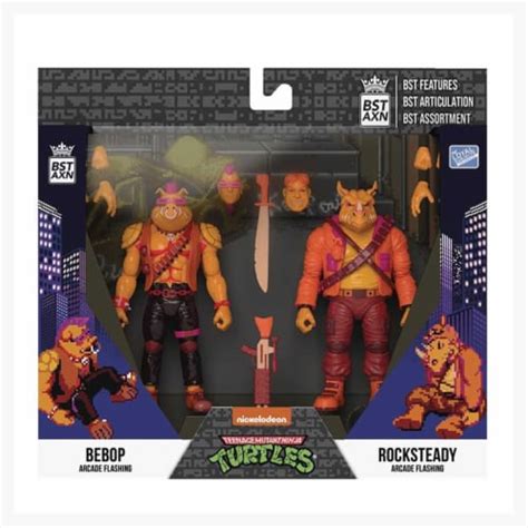 Loyal Subjects Teenage Mutant Ninja Turtles Arcade Bebop Rocksteady Set