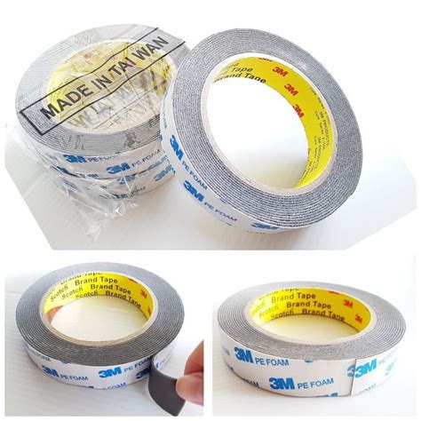 Jual Double Tape 3m Pe Foam Solasi Bb Busa 23mm X 45 M Indonesia