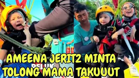 Ameena Naik Flaying Fox Jerit Minta Tolong Papa Youtube