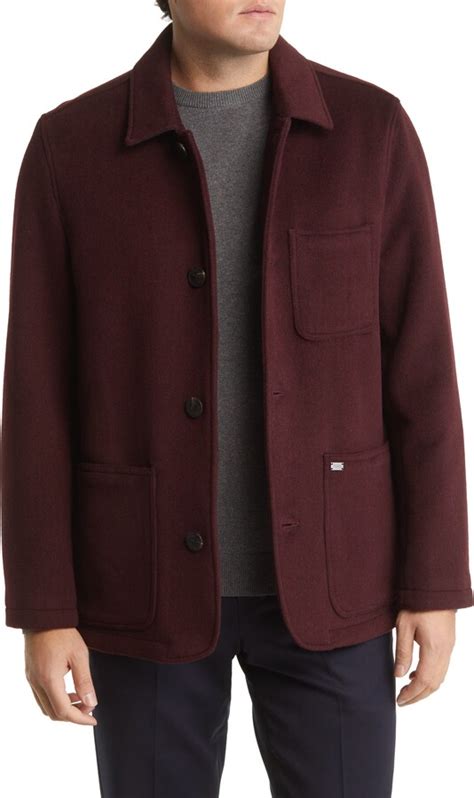 Hart Schaffner Marx Canyon Wool Blend Coat Shopstyle