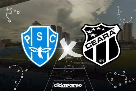 Ceará Sc X Paysandu - Paysandu x Ceará: onde assistir, horário, escalações