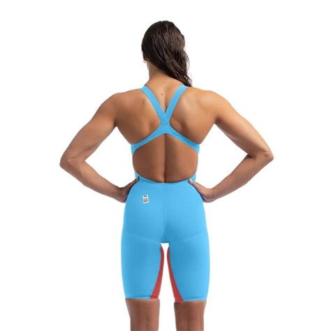 Speedo Womens Fastskin Lzr Pure Valor 2 0 Openback Kneeskin Race