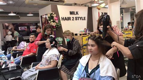 รีวิว Salon ไกล้ฉัน Hair2style ห้างสรรพสินค้า ดิโอสยามพลาซรา ชั้นgติดธนาคารกสิกรไทย สาขาที่เปิด