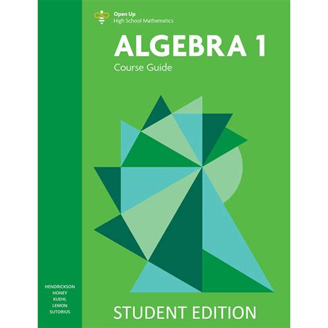 Open Up High School Math, Algebra 1 Student Course - Open Up Resources