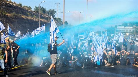 Protestas Contra Reforma Judicial En Israel Dw 11072023