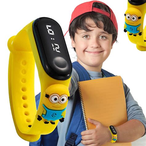 Zegarek Led Dla Dzieci Smartband Minionki Sklep Wysy Kowo Pl