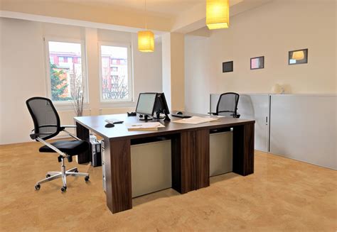 Office Floor Cork Flooring Home Office Seattle By Icork Floor