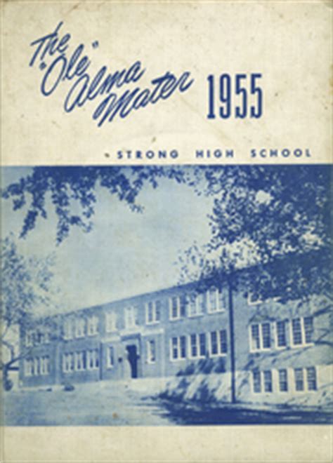 Strong High School - Yearbook (Strong, AR), Covers 1 - 1