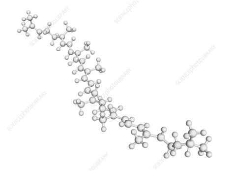 Lycopene Plant Pigment Molecule Stock Image F Science