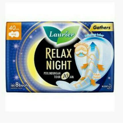 Jual Laurier Relax Night With Gathers Pcs Shopee Indonesia