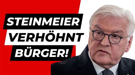 Unfassbar Steinmeier Sorgt F R Eklat In Leipzig Youtube