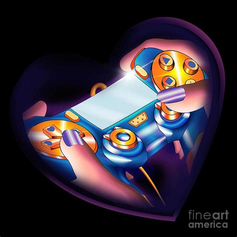 Video Game Controller Painting by Colin Dean - Fine Art America