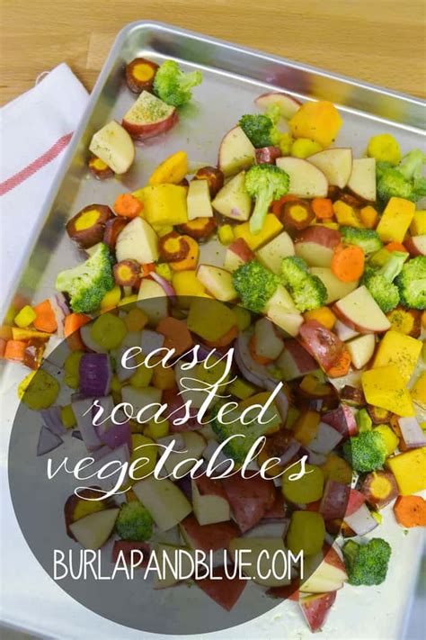 how to roast vegetables