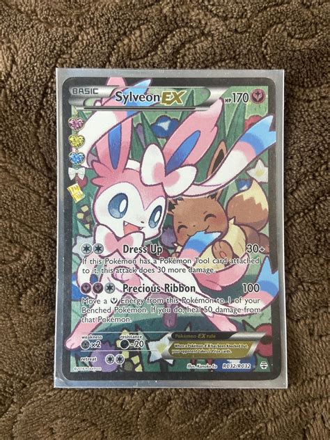 Pok Mon Tcg Sylveon Ex Generations Rc Holo Full Art Ebay