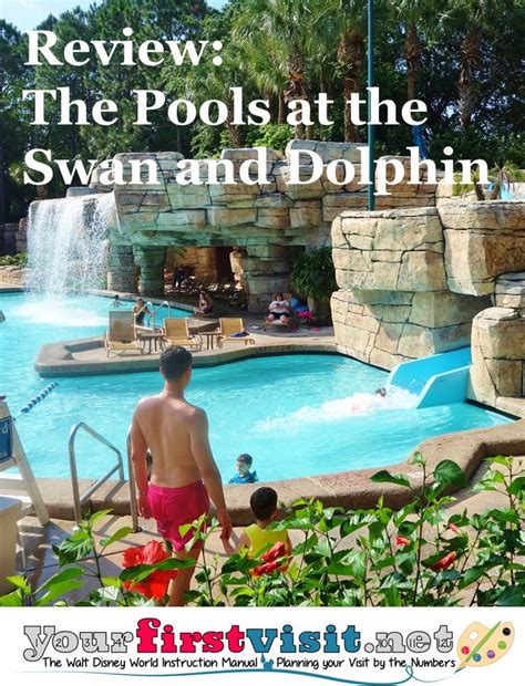 The Pools at the Disney World Swan and Dolphin