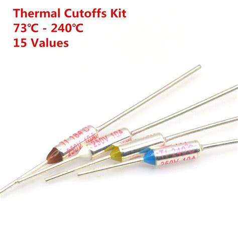 Assortiment De Fusibles Thermiques Valeurs Pi Ces A V