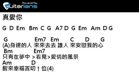 陳淑萍 真愛你 結他譜 Chord譜 吉他譜 曲 廖偉志 詞 廖偉志