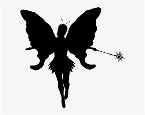 Flying Fairy Silhouette Png - SILHOUETTE PICTURE