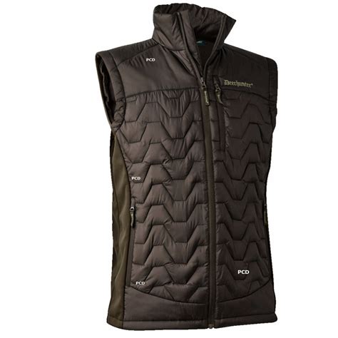 Gilet Homme Deerhunter Excape Quilted Vert Art Green Gilets De Chasse