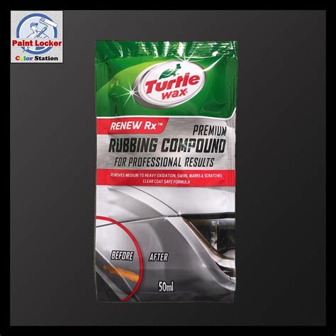 Turtle Wax Premium Rubbing Compound Ml Sachet Ap Shopee