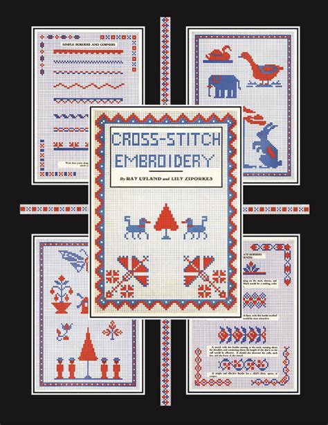 Cross Stitch Embroidery Book Sj Designs