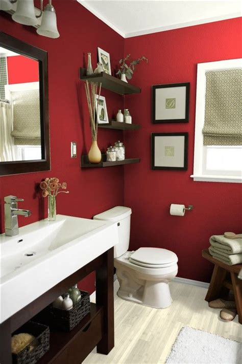 10 Vibrant Red Bathrooms To Make Your Decor Dazzle