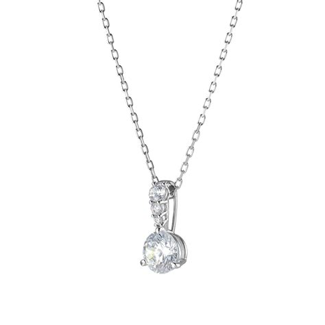 Swarovski Crystal Solitaire Pendant Necklace 5472635