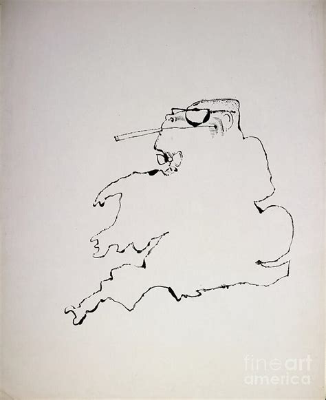 British Politics 1970s (ink On Paper) by Ralph Steadman