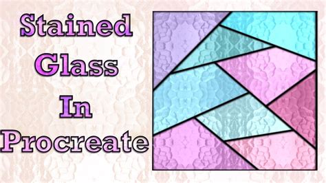 Procreate Trends Illustrate With Stained Glass Art Effect In Procreate Plus Free Brushes