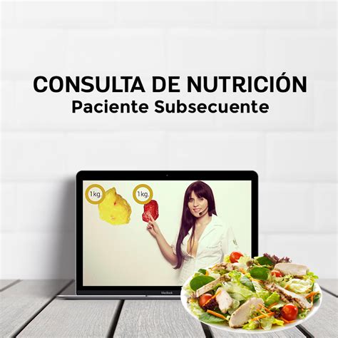 consulta de nutricion subsecuente Nutrición por tu salud