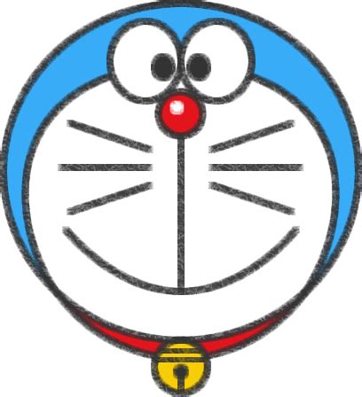 色を塗って可愛いドラえもんの完成 | ドラえもん イラスト, ドラえもん, ドラえもん 書き方