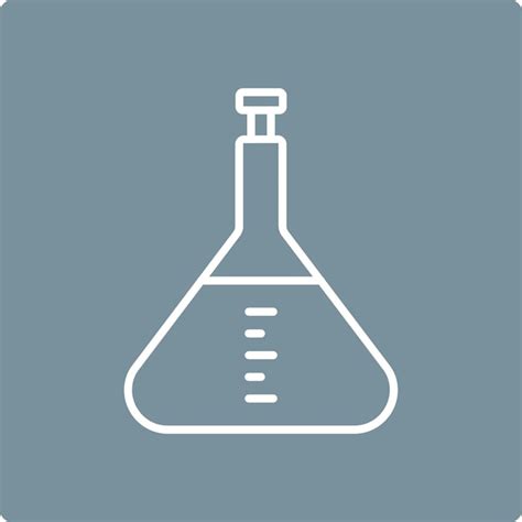 Premium Vector Volumetric Flask Icon