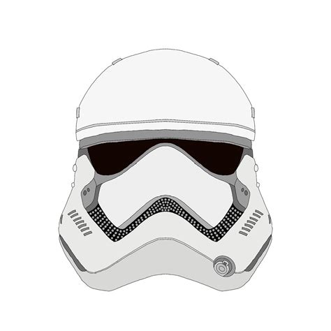 First Order Stormtrooper Helmet On Artstation At Artwork Ybbvlv En