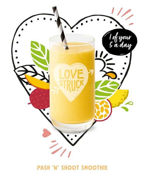 Mango And Passionfruit Smoothie Love Struck