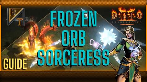 A Best Starter Frozen Orb Sorceress Build Guide For Diablo