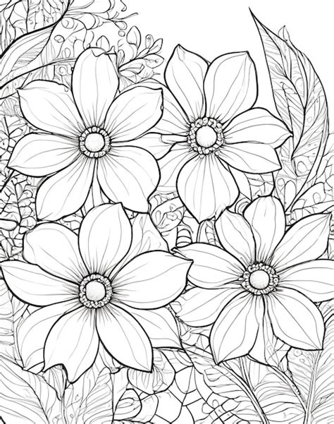 Photos Coloriages Theme Fleurs 44 000 photos de haute qualité gratuites