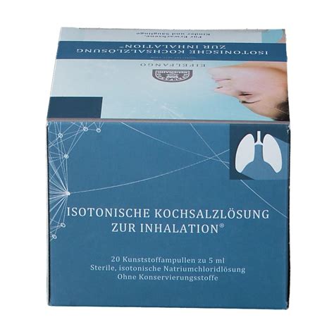 EIFELFANGO Isotonische Kochsalz Lösung 0 9 20x5 ml Shop Apotheke